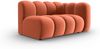 Micadoni Modulares Sofa Lupine 2-Sitzer Rechts Samtstoff Salvador Koralle Bild 2