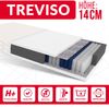 Matratze 180x200 Taschenfederkern TREVISO 7 Zonen H3 17 cm Polyurethanschaum JERSEY Bild 5