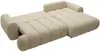 Vente-unique - FRIDORA Sofa Stoff Beige - B 168 cm x H 81 cm x L 272 cm Bild 5