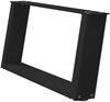 vidaXL Couchtischbeine U-Form 2 Stk. Schwarz 70x(30-31) cm Stahl 4012752 Bild 4