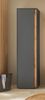 Schuhschrank Center in grau matt und Eiche Wotan 50 x 200 cm Bild 4