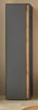 Schuhschrank Center in grau matt und Eiche Wotan 50 x 200 cm Bild 2