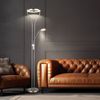 LED Stehleuchte, Leseleuchte flexibel, Dimmer, H 194 cm Bild 2