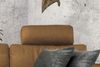 KAWOLA Sofa LOLA Ecksofa XL Stoff cognac mit motorischer Relaxfunktion Recamiere rechts 84 x 178 x 304 cm Bild 5