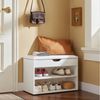 Schuhbank,Sitzbank,Schuhregal, Schuhschrank, Schuhtruhe, FSR25-W Bild 1