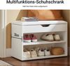 Schuhbank,Sitzbank,Schuhregal, Schuhschrank, Schuhtruhe, FSR25-W Bild 3