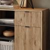 Kommode Eliza Viking Oak 120 x 81.2 cm mit 2 Schubladen und 2 Türen Vicco Bild 4