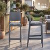 CLP 4er Set Barhocker Maya Kunststoff,dunkelgrau Bild 2