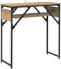 vidaXL Konsolentisch Artisan-Eiche 75x30x75cm Holzwerkstoff 882884 Bild 2