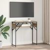 vidaXL Konsolentisch Artisan-Eiche 75x30x75cm Holzwerkstoff 882884 Bild 4