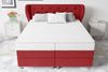 99rooms Hermes Boxspringbett 180x200 cm Kunstleder MADRYT Rot Bonell-Federung Bild 5
