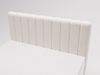 GRAINGOLD Primavera Boxspringbett 180x200, Boxspringbett, Kopfteil, mit hohe Beine, Velour-Stoff, Creme Bild 5