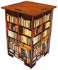 WERKHAUS® Hocker Werkhaus Photohocker SH8244 Bücherregal 295 x 295 x 420 mm Bild 2