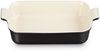 LeCreuset Auflaufform rechteckig 32cm Tradition | Auswahl Schwarz matt : Schwarz matt Bild 4