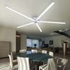 LED Deckenlampe, Aluminium, 4 Elemente schwenkbar, L 74 cm Bild 3