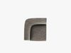 Micadoni Modul Ecke Miley Chenille Haga Grau Bild 4