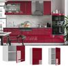Hängeschrank Fame-Line Bordeaux Hochglanz 45 cm Vicco Bild 2