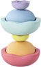 Stapelstein Inside Rainbow Pastel 6er Set - (light violet/light blue/mint/light yellow/light orange/light red) Bild 2
