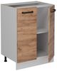 Küchenunterschrank R-Line Goldkraft Eiche 60 cm ohne Arbeitsplatte Vicco Bild 3