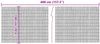vidaXL Gartenzaun 400x100 cm Schilf 365748 Bild 5