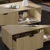 Couchtisch Lennox Eiche 110 x 50 cm Vicco Bild 5