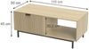 Couchtisch Lennox Eiche 110 x 50 cm Vicco Bild 3