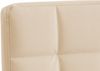 'Deli V2' Bürostuhl, Kunstleder creme, (92-101) x 59x51 cm Bild 3