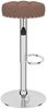vidaXL Barhocker 2 Stk. Braun Stoff 332974 Bild 4