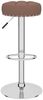 vidaXL Barhocker 2 Stk. Braun Stoff 332974 Bild 3