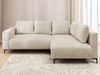 S-Style Möbel Ecksofa Cardea in Bubble-Optik aus weichem Strukturstoff mit hohem Sitzkomfort, mit Wellenfederung Bild 2