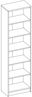 Regal >Olli< in Buche - 54x198x34cm (BxHxT) Bild 3