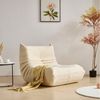 MODFU Sitzsack Sofa,Einzelsofa,Wohnzimmer Sofa (Teddyfleece+Schaumstoff mit hoher Dichte, 2 St, Interne rahmenlose Struktur), Produkt als komprimierte Verpackung Bild 2