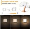 MUPOO LED Steckdosenleuchte LED Nachtlicht,LED-Schrankleuchte,LED Nachtlampe,Plug-in Dimmbar, Warmweiß, 1 Stk, Automatischer Dämmerungssensor,für Baby,Kinder Schlafzimmer Bild 1