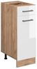 Vicco Küchenschrank Küchenzeile R-Line, Weiß Hochglanz, Schubunterschrank 30 cm, ohne AP Bild 4