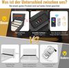 Polsterbett Einzelbett 90*200, Stauraum Kopfteil mit USB und Typ C-Port ,360-Surround-LED-Funktion rund um Kopf- und Fußende des, Betten mit Hydraulisch Stauraum, Grau , Leinen(Ohne Matratze) Bild 5