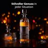 Peill+Putzler Germany 3er Whiskyset, Whiskyflasche mit 340 ml Volumen, 2 Whiskygläser mit 320 ml Volumen, perfekt Stapelbar, Kristallgläser mit schlichten Streifendesign, schwerer Boden Bild 4