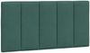 vidaXL Kopfteil-Kissen Dunkelgrün 100 cm Samt 374658 Bild 2