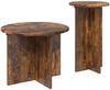 vidaXL Beistelltisch-Set 2 pcs Geräucherte Eiche Holzwerkstoff 8001033 Bild 3