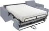 Vente-unique - CALITO Sofa Stoff GrauGrau - B 223 cm152 cm x H 93 cm x L 298 cm Bild 4