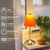 ZMH LED Tischleuchte 2er Set Akku Touch Nachttischlampe 3 Farbtemperature mit USB Dimmbar, LED fest integriert, 3000-6500K Bild 2