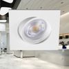 LED Eckig 7W Dimmbar Einbaustrahler schwenkbar 3in1 CCT Spot 650lm Warmweiß - Kaltweiß Bild 2