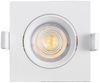 LED Eckig 7W Dimmbar Einbaustrahler schwenkbar 3in1 CCT Spot 650lm Warmweiß - Kaltweiß Bild 3