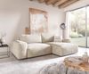 DELIFE Ecksofa Lanzo, XL Cord Beige 270x180 cm Recamiere variabel Bild 5
