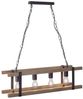 Leuchten Direkt 15684-79 Pendelleuchte Edith 4-flammig holz natur Bild 2