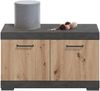 Garderobenschrank >BRISTOL 300< in Matera-Artisan Eiche - 80x50x34,9cm (BxHxT) Bild 2