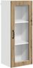 vidaXL Wandglas-Schrank PORTO Artisan-Eiche 40 x 31 x 100 cm 885454 Bild 2