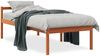 vidaXL Seniorenbett Wachsbraun 75x190 cm Massivholz Kiefer 844150 Bild 2