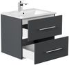 Badmöbel Firenze 60 SoftClose grafit : Grafit Bild 4