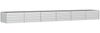 vidaXL Garten-Hochbeet 480x80x45 cm Verzinkter Stahl Silber 316901 Bild 2