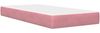 vidaXL Bettrahmen mit Kopfteil Rosa 90x200 cm Samt 3415181 Bild 5